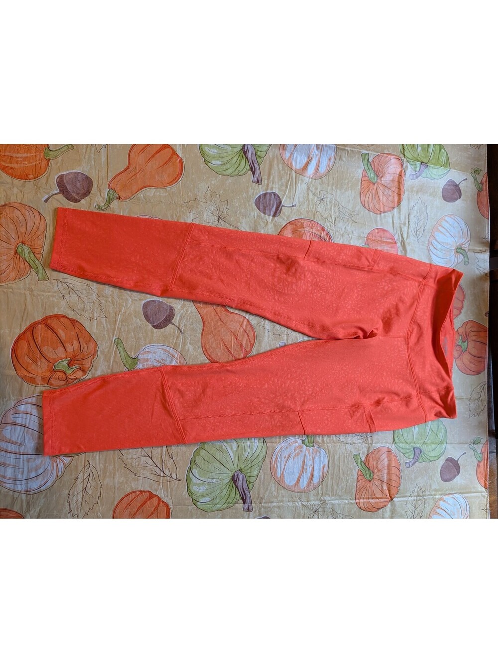 Joe Fresh Orange Athletic Leggings – Size Medium